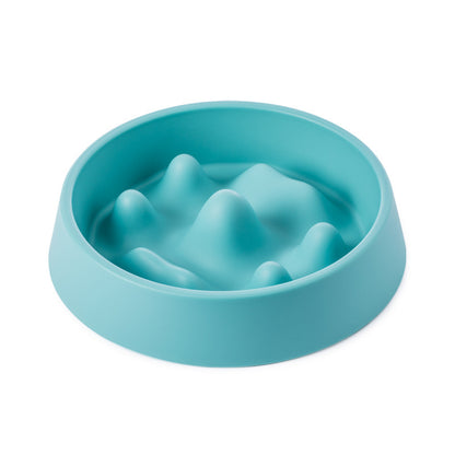 Pet Slow Feeder Bowl, Non Slip Puzzle Bowl - Anti-Gulping Pet Slower Food Feeding Dishes - Interactive Bloat Stop Pet Bowls - Durable Preventing Choking Healthy Design Dogs Cat Bowl