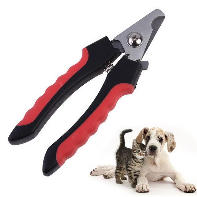 Tomtopp Dog Cat Puppy Pet Professional Nail Clipper Animal Nail Cutter Scissor