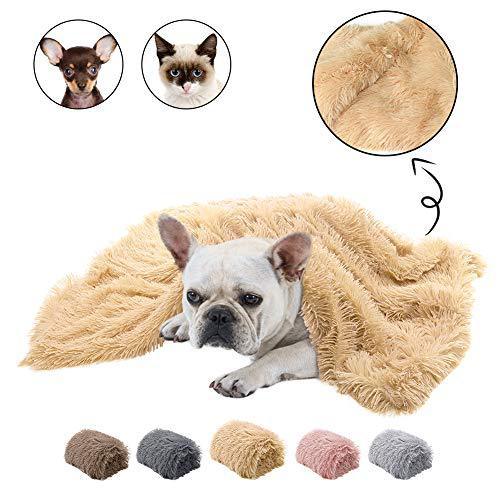 BVAGSS Super Soft Warm Fleece Fluffy Pet Blankets for Small Medium Large Dogs and Cats XH025