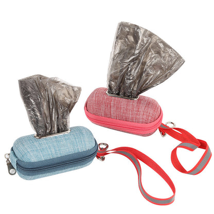 Portable Pet Dog Poop Bag Dispenser Pick-Up Bags Holder