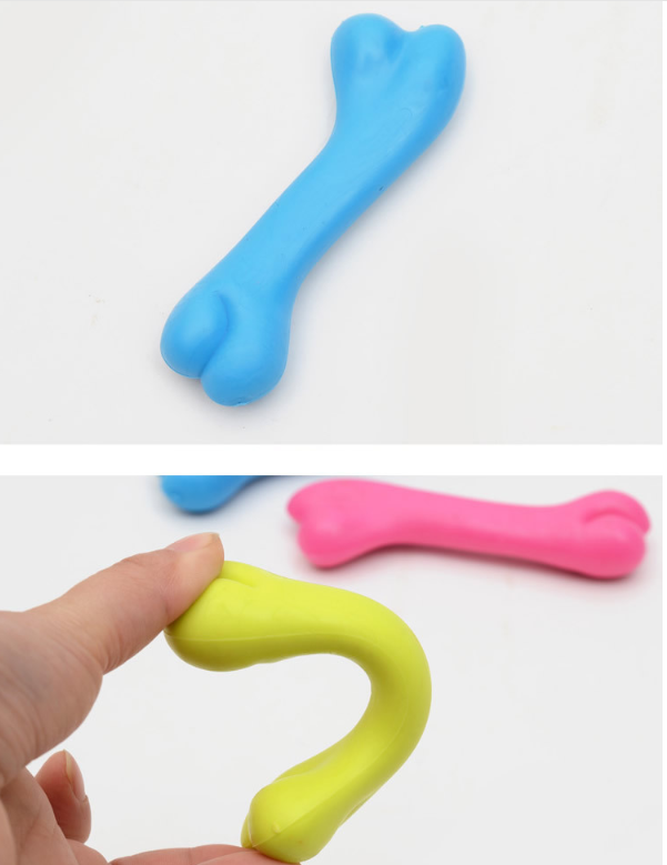 Pet Toys, Rubber Bite Resistant Toys, High Quality Dog Bone Type