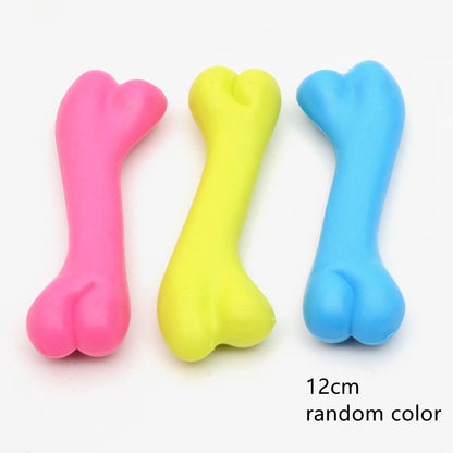 Pet Toys, Rubber Bite Resistant Toys, High Quality Dog Bone Type