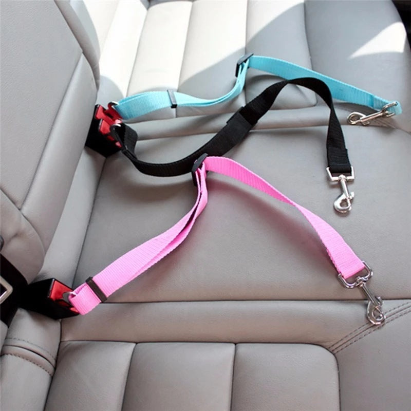 Adjustable Pet Cat Dog Car Seat Belt - rivolx.com