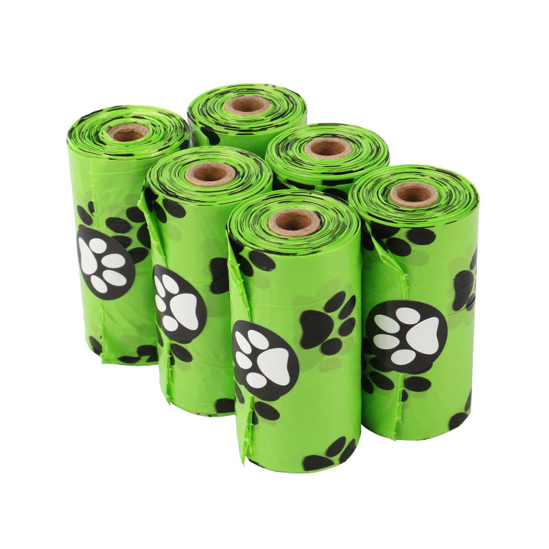 Biodegradable Pet Garbage Bag with Dispenser Pet Dog Cleaning Supplies for Outdoors