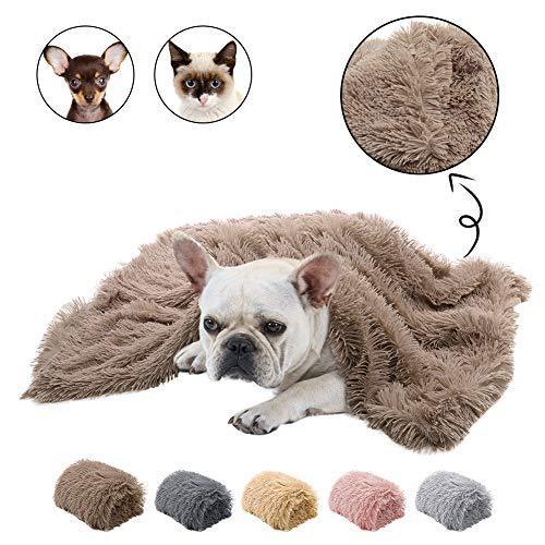 BVAGSS Super Soft Warm Fleece Fluffy Pet Blankets for Small Medium Large Dogs and Cats XH025