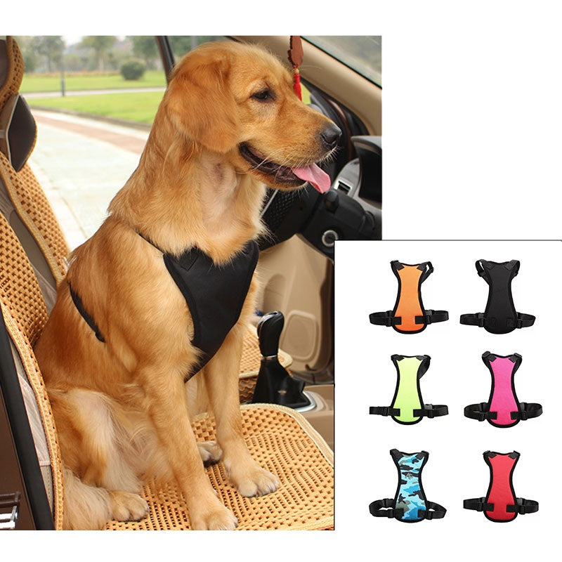 Secure Ajustable Safety Car Seat Chest Belts for Dogs Puppy