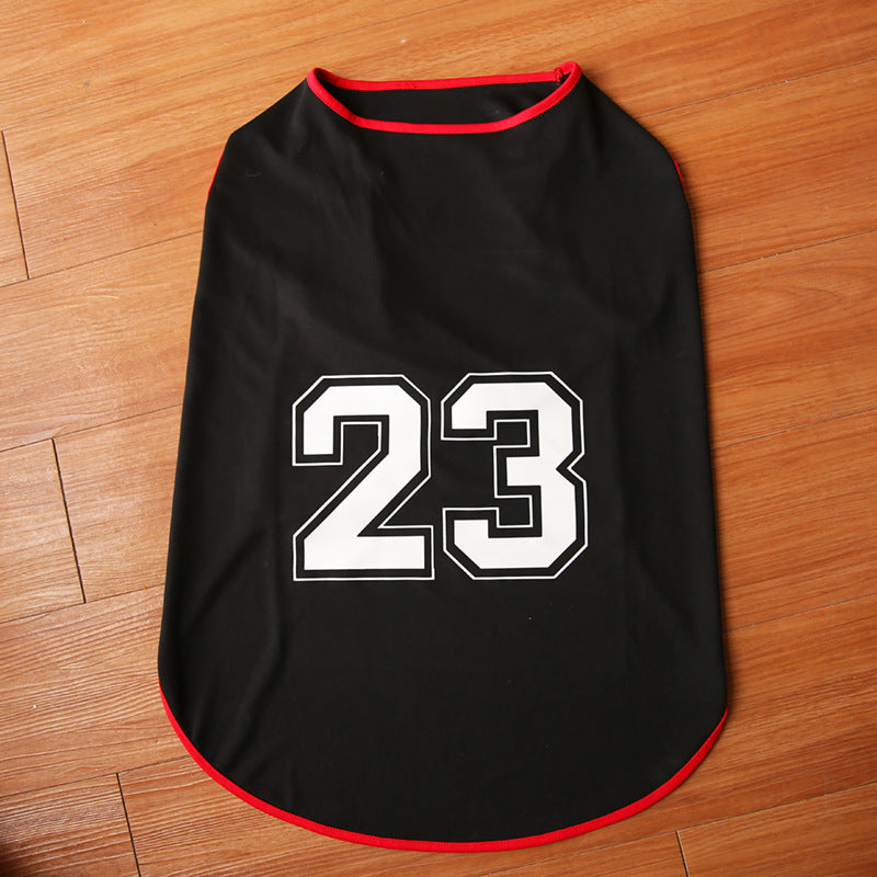 Dog Basketball Football Jersey, Soft Dog Sport Custom Uniform, Breathable Pet Shirt Dog Vest for Small Medium Large Dogs