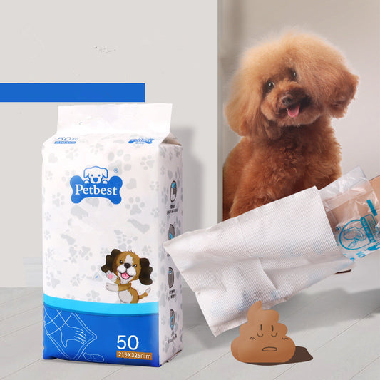 Pet Shovel Dog Excrement Paper Dog Puppy Poop Disposable Bag