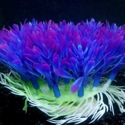 Artificial Aquarium Grass Clump - Simulated Flower Ball and Aquatic Plants for Fish Tank Decoration