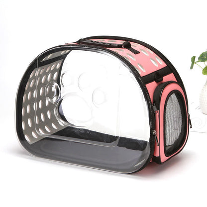 Cat Carrier Bag Cat Cage Transport Backpack Dog Cat Bag Travel Pet Portable Breathable Carrier Transparent Backpack for Cats Pet