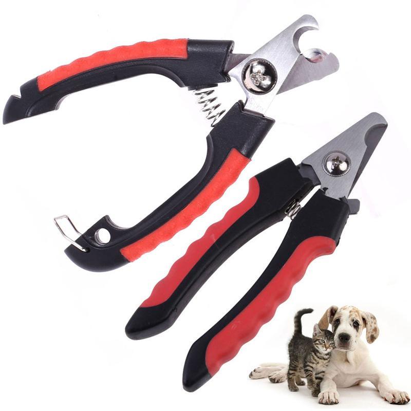 Tomtopp Dog Cat Puppy Pet Professional Nail Clipper Animal Nail Cutter Scissor