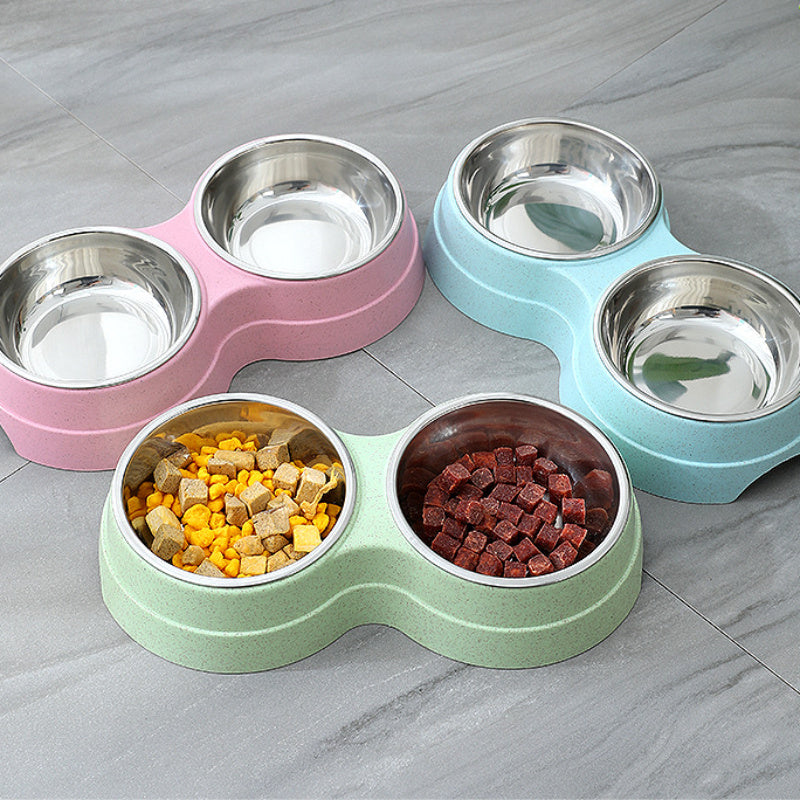 Double Pet Bowls - rivolx.com