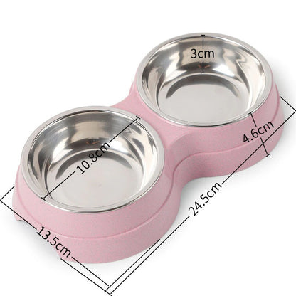 Double Pet Bowls - rivolx.com