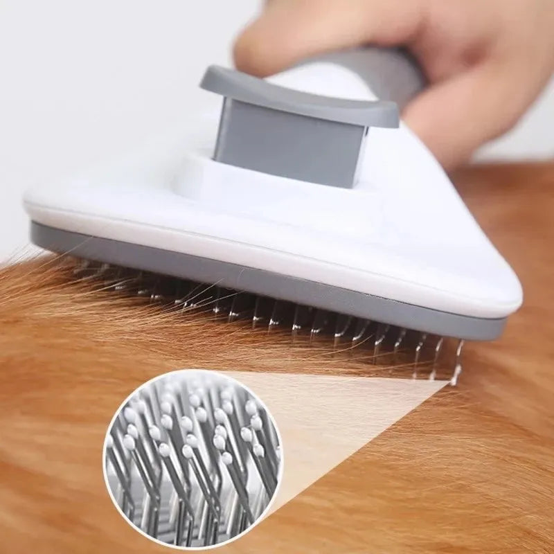 FurEase Self-Cleaning Grooming Brush - rivolx.com