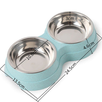 Double Pet Bowls - rivolx.com