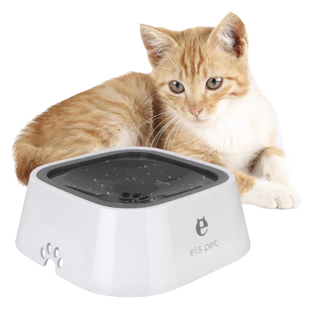 Dog Water Bowl, Floating Pet Water Bowl, Anti Choking, Pet Water Dispenser, Pet Feeder for Dogs Cats Puppy Pet Food